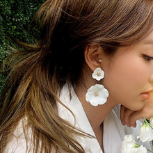 Load image into Gallery viewer, FIONA Drop Earrings in Milk