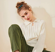 Load image into Gallery viewer, KYLIE Barrette in Green Galaxy